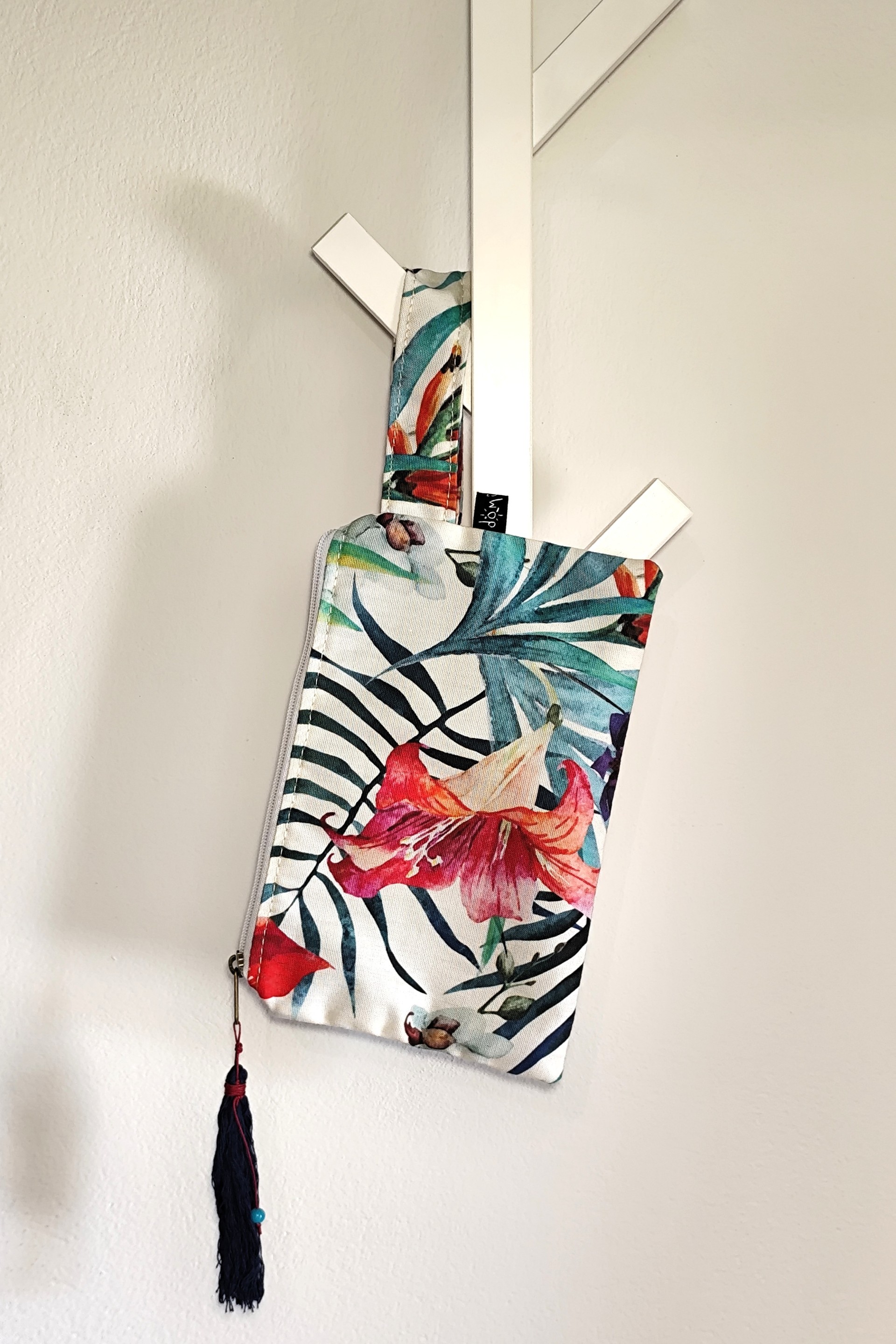 Ηandbag Exotic flower